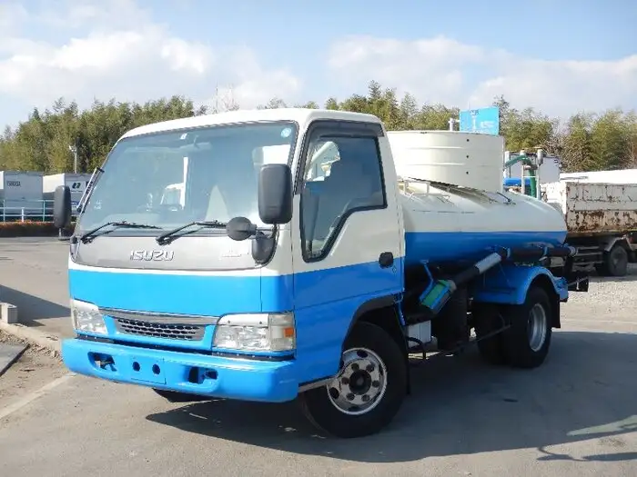 いすゞ エルフ 小型 タンク車 バキューム KR-NPR72GDR の中古トラック【車両No.95414】