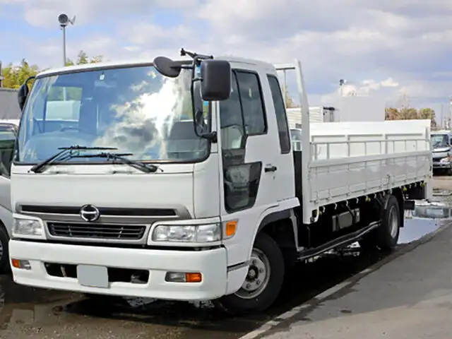 日野 レンジャー 中型/増トン 平ボディ パワーゲート ベッド の中古トラック【車両No.101285】