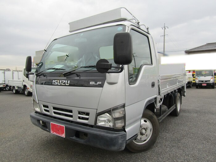 いすゞ エルフ 小型 平ボディ 床鉄板 PB-NPR81AR の中古トラック【車両No.107380】