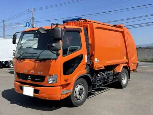 三菱 ファイター 中型/増トン パッカー車 プレス式 QKG-FK72FZ の中古トラック【車両No.108752】