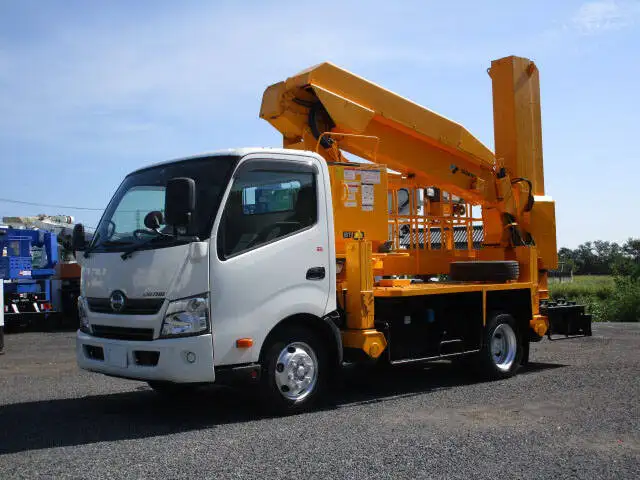 日野 デュトロ 小型 高所・建柱車 建柱車 TKG-XZU700X の中古トラック【車両No.111662】