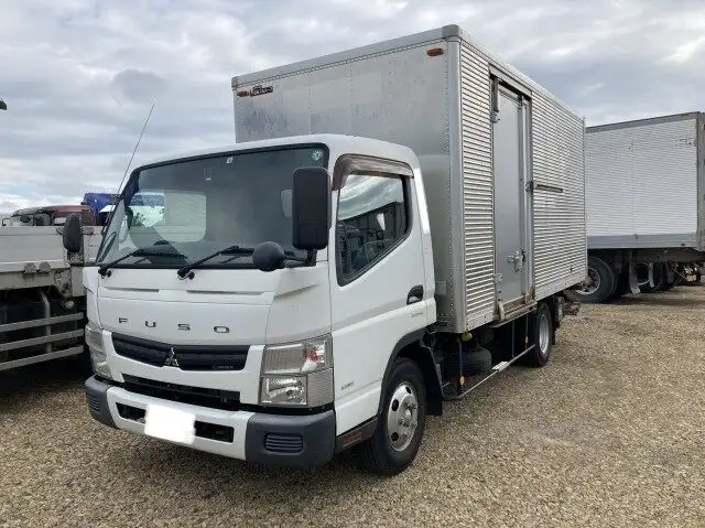 三菱 キャンター 小型 アルミバン パワーゲート サイドドア の中古トラック【車両No.112631】