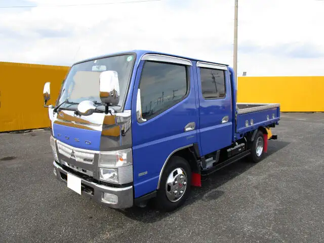 三菱 キャンター 小型 平ボディ Wキャブ TKG-FGA20 の中古トラック【車両No.113199】