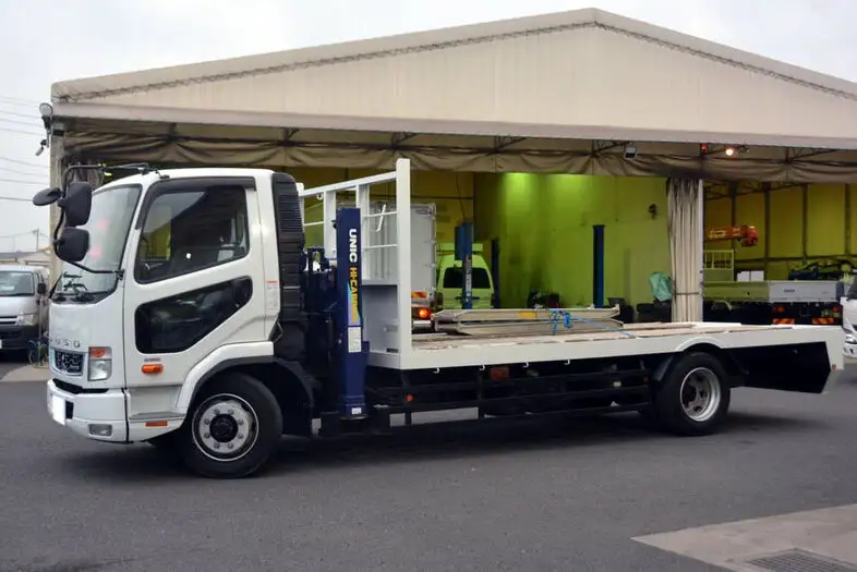 三菱 ファイター 中型/増トン 車両重機運搬 ラジコン ウインチ の中古トラック【車両No.114897】