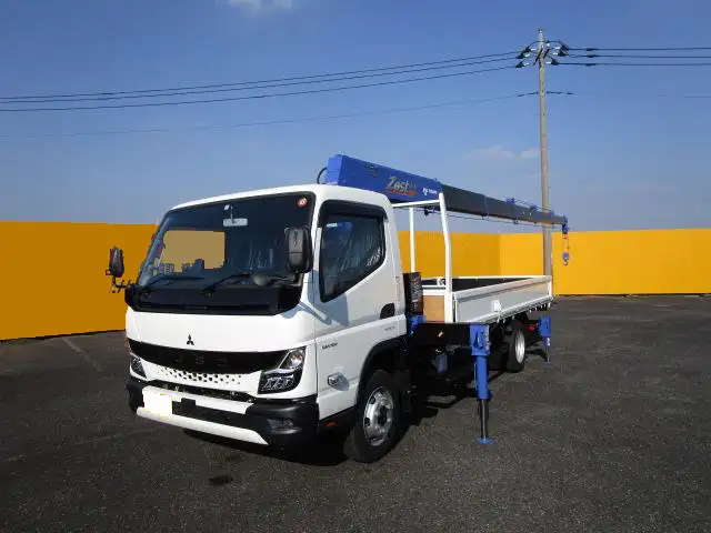 三菱 キャンター 小型 クレーン付 6段 ラジコン の中古トラック【車両No.116455】