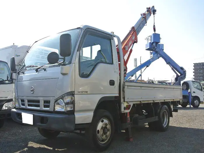 日産 アトラス 小型 クレーン付 床鉄板 3段 の中古トラック【車両No.116977】