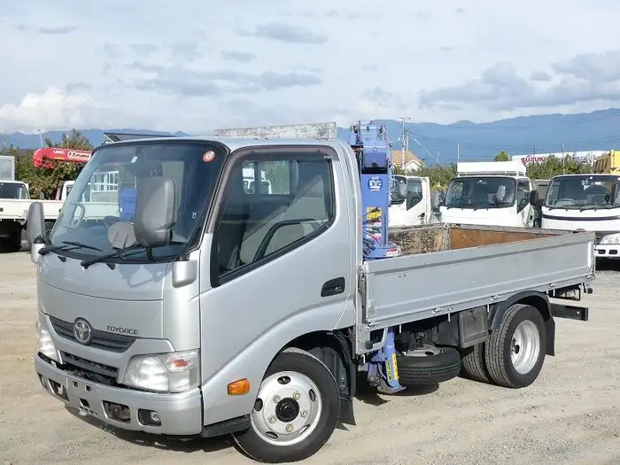 トヨタ トヨエース 小型 クレーン付 横置簡易クレーン 4段 の中古トラック【車両No.117402】