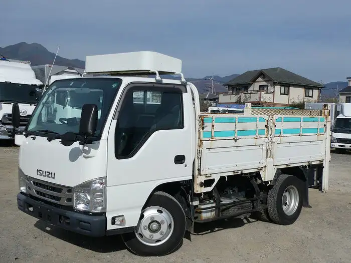 いすゞ エルフ 小型 平ボディ パワーゲート 床鉄板 の中古トラック【車両No.118858】