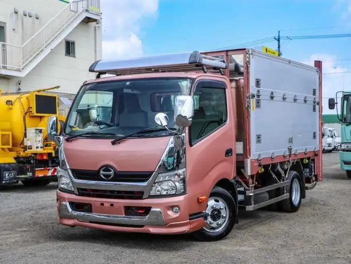 日野 デュトロ 小型 平ボディ パワーゲート アルミブロック の中古トラック【車両No.118912】