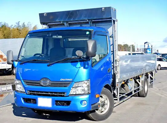 日野 デュトロ 小型 平ボディ アルミブロック カスタム の中古トラック【車両No.119882】