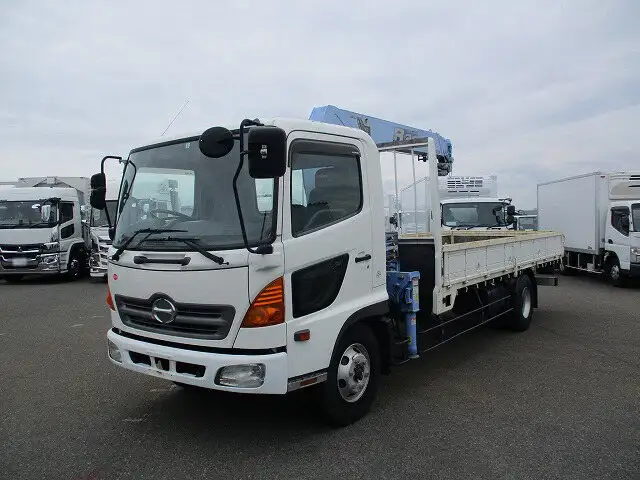 日野 レンジャー 中型/増トン クレーン付 4段 ラジコン の中古トラック【車両No.120205】