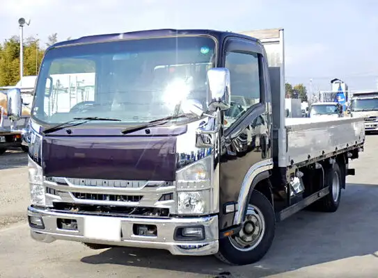 いすゞ エルフ 小型 平ボディ アルミブロック TRG-NPR85AR の中古トラック【車両No.120709】