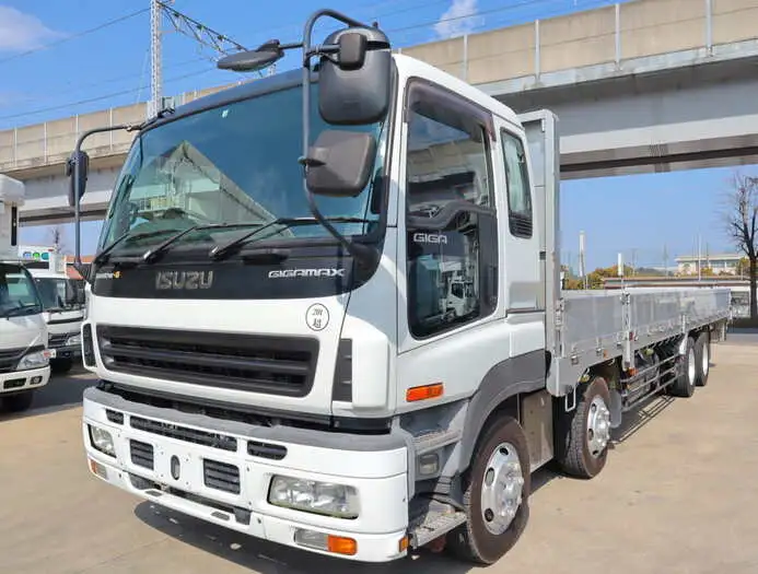 いすゞ ギガ 大型 平ボディ アルミブロック エアサス の中古トラック【車両No.121808】