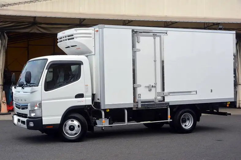 三菱 キャンター 小型 冷凍冷蔵 低温 サイドドア の中古トラック【車両No.122261】