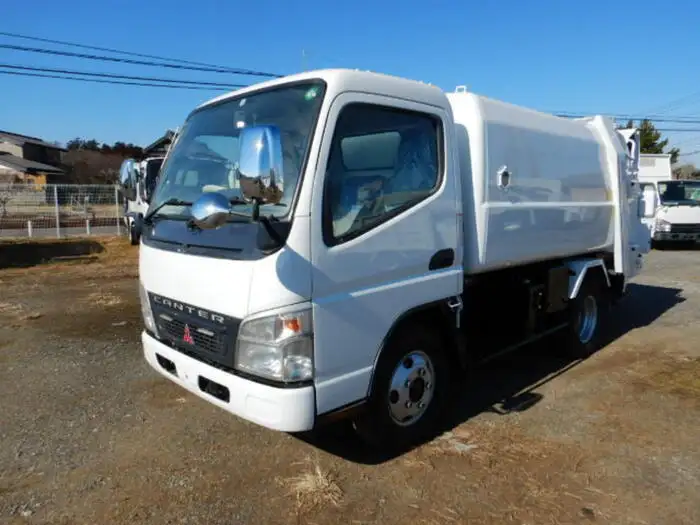 三菱 キャンター 小型 パッカー車 巻き込み式 回転ダンプ式 の中古トラック【車両No.122120】