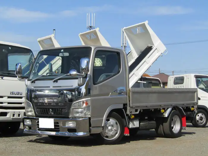 三菱 キャンター 小型 平ボディ 床鉄板 PDG-FE70B の中古トラック【車両No.123758】