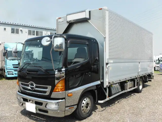 日野 レンジャー 中型/増トン ウイング パワーゲート 床鉄板 の中古トラック【車両No.124820】