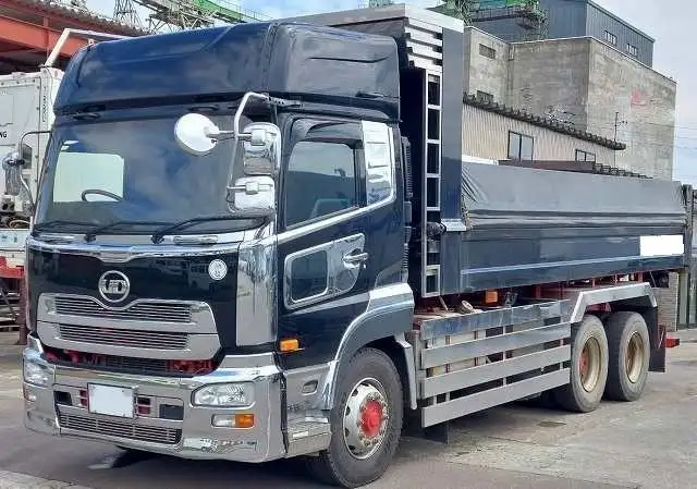 日産UD クオン 大型 ダンプ ハイルーフ QKG-CW5YL の中古トラック【車両No.125383】