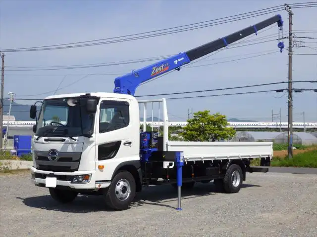 日野 レンジャー 中型/増トン クレーン付 4段 ラジコン の中古トラック【車両No.125866】