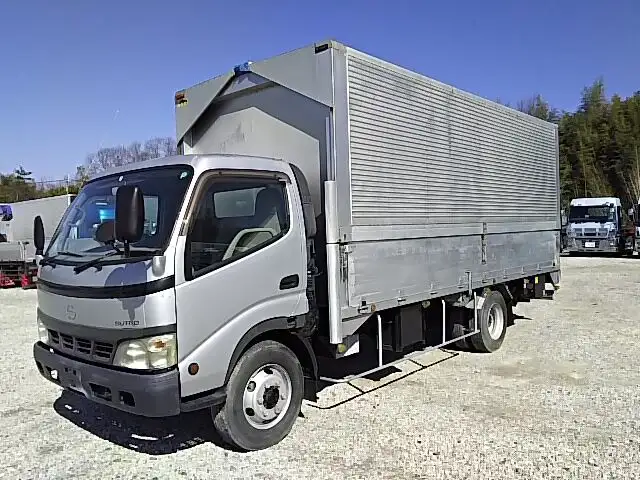 日野 デュトロ 小型 ウイング パワーゲート 床鉄板 の中古トラック【車両No.124829】