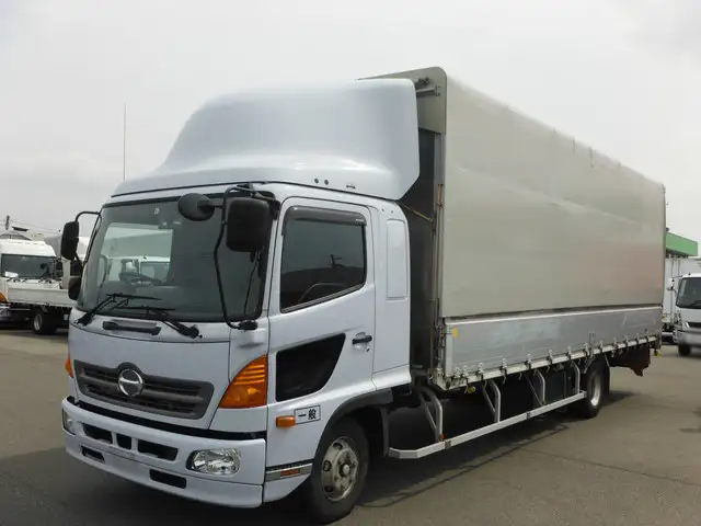 日野 レンジャー 中型/増トン ウイング 幌ウイング ベッド の中古トラック【車両No.126085】
