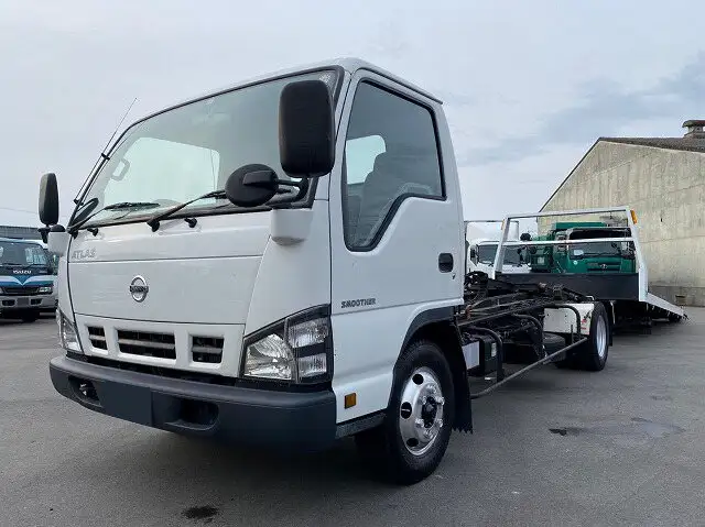 日産 アトラス 小型 車両重機運搬 ラジコン ウインチ の中古トラック【車両No.126717】