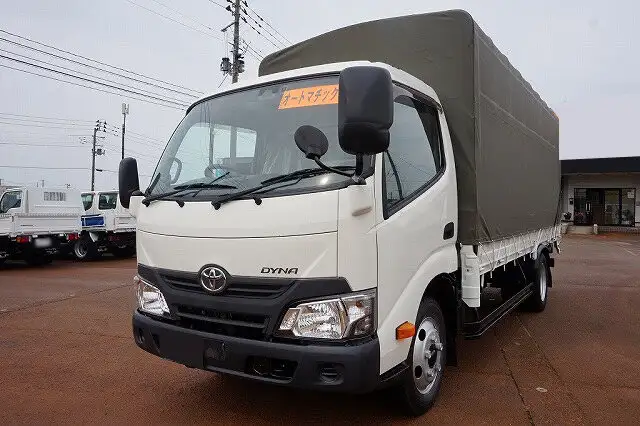 トヨタ ダイナ 小型 平ボディ 幌 TPG-XZC655 の中古トラック【車両No.127173】