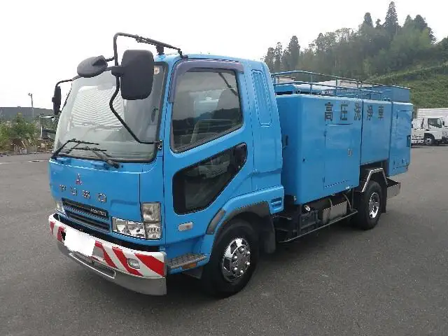 三菱 ファイター 中型/増トン タンク車 高圧洗浄車 PA-FK61FE の中古トラック【車両No.127459】
