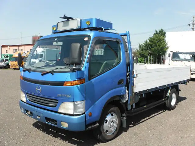 日野 デュトロ 小型 平ボディ 床鉄板 アルミブロック の中古トラック【車両No.127150】