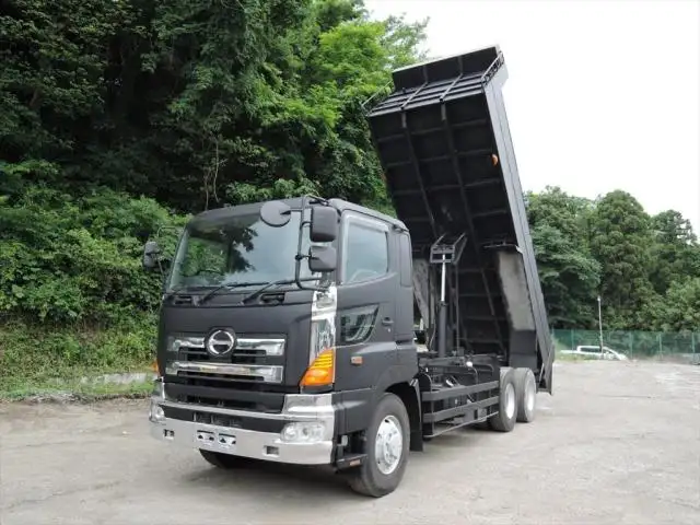 日野 プロフィア 大型 ダンプ 土砂禁 ベッド の中古トラック【車両No.127955】