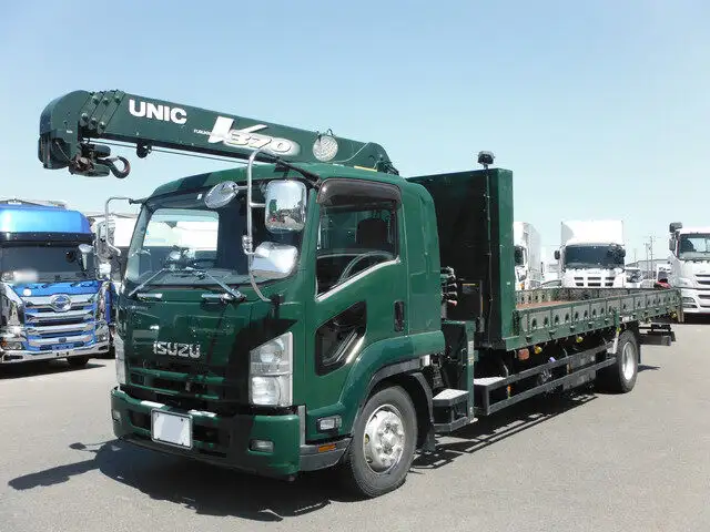 いすゞ フォワード 中型/増トン クレーン付 床鉄板 エアサス の中古トラック【車両No.127696】