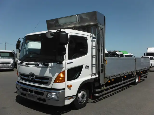 日野 レンジャー 中型/増トン 平ボディ アルミブロック ベッド の中古トラック【車両No.128858】