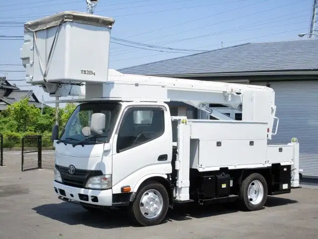 トヨタ トヨエース 小型 高所・建柱車 高所作業車 TKG-XZU600W の中古トラック【車両No.128615】