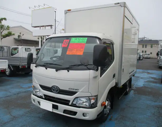 トヨタ ダイナ 小型 アルミバン サイドドア TKG-XZC605 の中古トラック【車両No.128297】