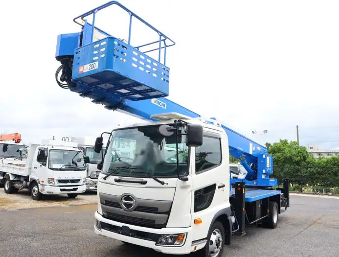日野 レンジャー 中型/増トン 高所・建柱車 高所作業車 2KG-FC2ABA の中古トラック【車両No.130281】