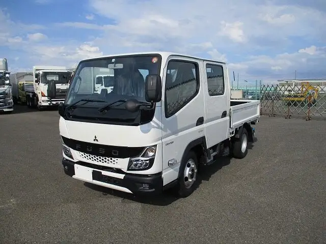 三菱 キャンター 小型 平ボディ Wキャブ 2RG-FBA20 の中古トラック【車両No.130247】