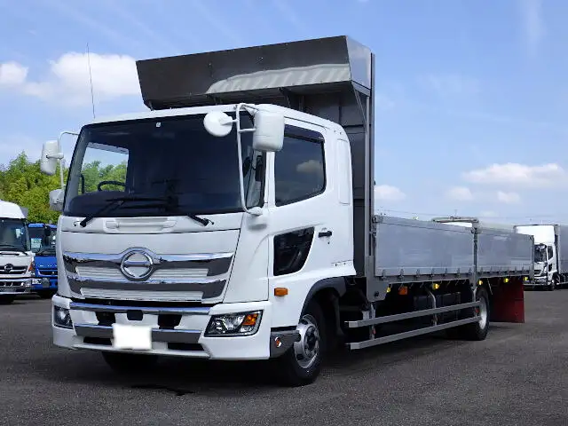 日野 レンジャー 中型/増トン 平ボディ アルミブロック ベッド の中古トラック【車両No.131802】