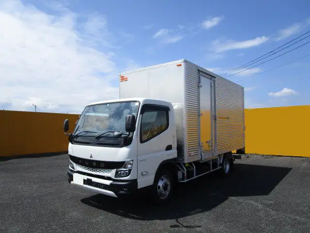 三菱 キャンター 小型 アルミバン パワーゲート サイドドア の中古トラック【車両No.132382】