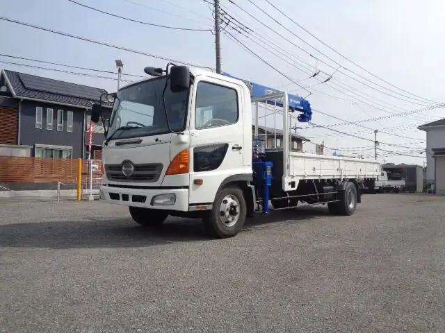 日野 レンジャー 中型/増トン クレーン付 4段 ラジコン の中古トラック【車両No.132464】