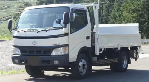 トヨタ ダイナ 小型 平ボディ パワーゲート 床鉄板 の中古トラック【車両No.132390】