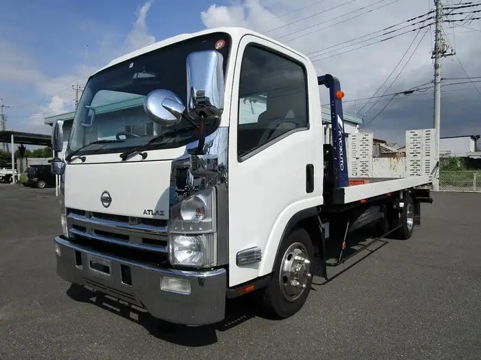 日産 アトラス 小型 車両重機運搬 ラジコン ウインチ の中古トラック【車両No.132712】