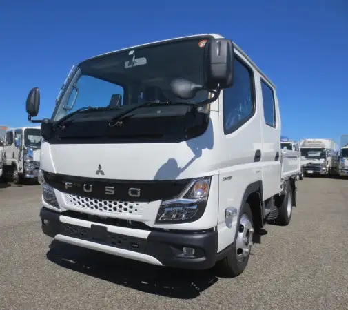 三菱 キャンター 小型 平ボディ Wキャブ 2RG-FBA20 の中古トラック【車両No.132851】