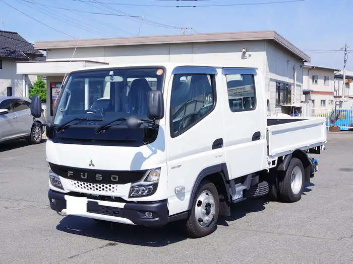 三菱 キャンター 小型 平ボディ Wキャブ 2RG-FBA20 の中古トラック【車両No.133232】