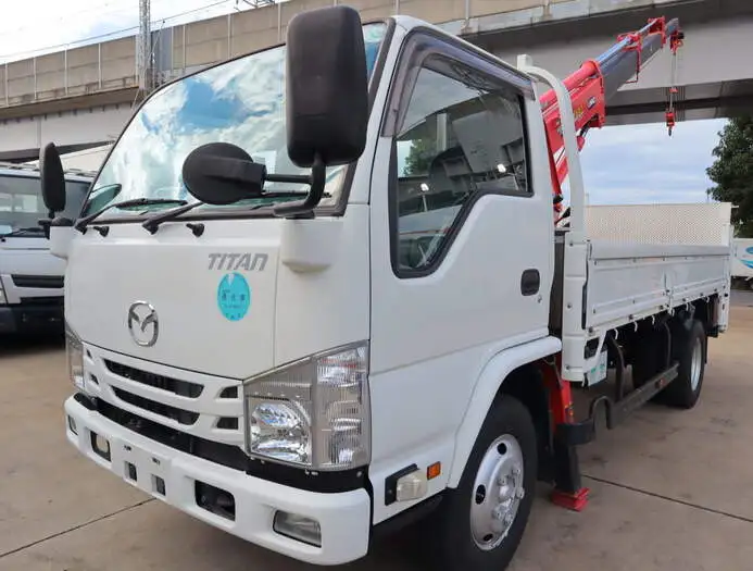 マツダ タイタン 小型 クレーン付 パワーゲート 床鉄板 の中古トラック【車両No.132937】