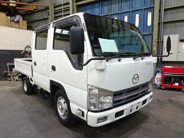 マツダ タイタン 小型 平ボディ Wキャブ 床鉄板 の中古トラック【車両No.133233】