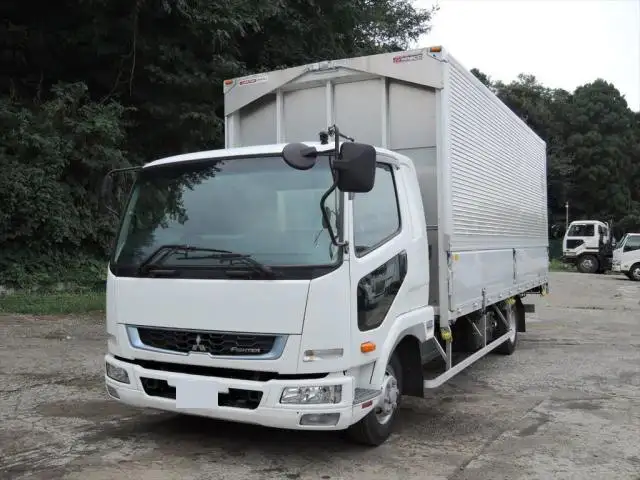 三菱 ファイター 中型/増トン ウイング エアサス ベッド の中古トラック【車両No.133458】