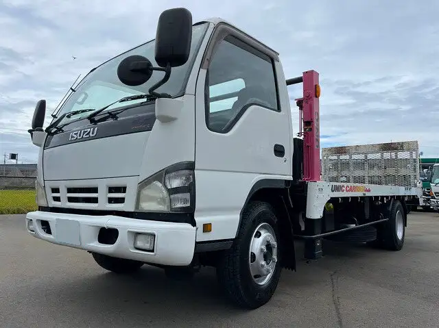 いすゞ エルフ 小型 車両重機運搬 ラジコン ウインチ の中古トラック【車両No.133963】