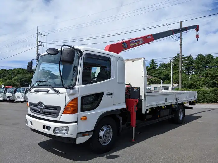 日野 レンジャー 中型/増トン クレーン付 4段 ラジコン の中古トラック【車両No.134657】