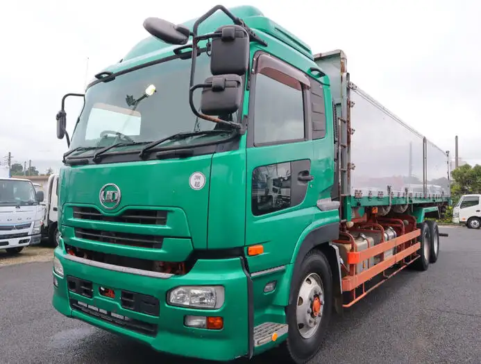 日産UD クオン 大型 ダンプ 土砂禁 ステンレス張り の中古トラック【車両No.134948】