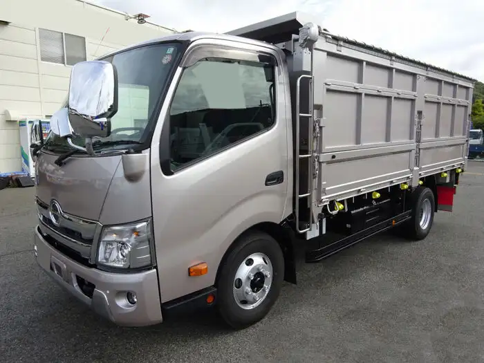 日野 デュトロ 小型 平ボディ 幌 アルミブロック の中古トラック【車両No.135156】